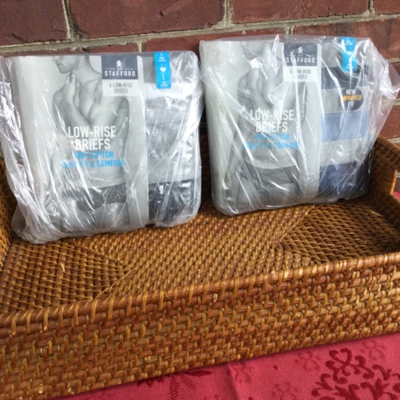 LOT OF 2 Packs of  Stafford LowRise Briefs … new in packages - Picture 6 of 7